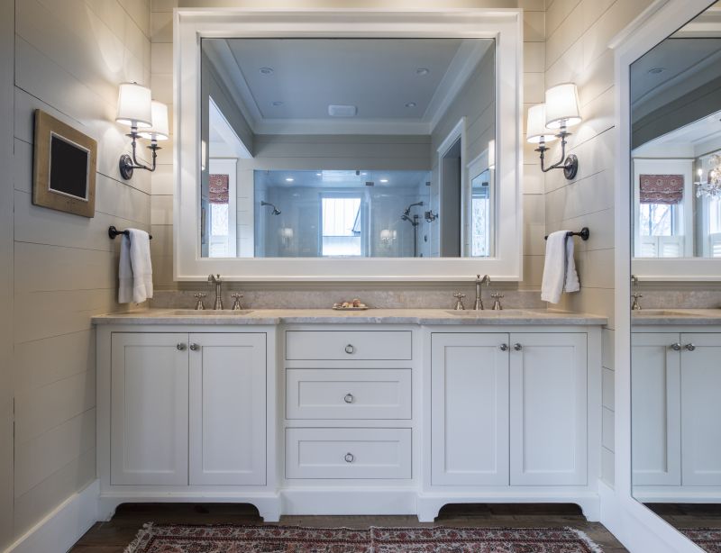 Luxurious Bathroom with Double Sinks