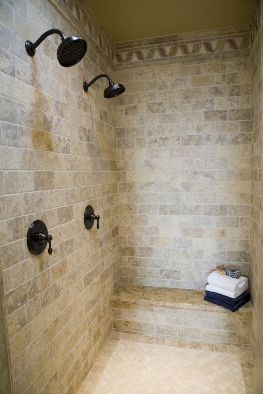Luxury Shower with Bench